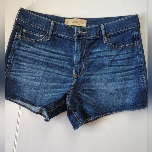 Hollister | Shorts | Hollister Indigo Blue Denim Shorts Size 3 | Poshmark